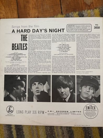 The Beatles vinyl lp.    Irish pressing