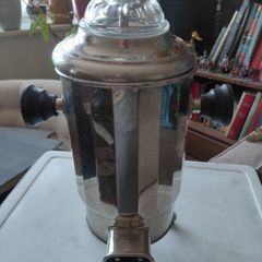 Vintage French chrome coffee maker