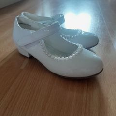 Communion special occasion white shoes size 12