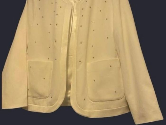 Juicy Couture white jacket