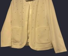 Juicy Couture white jacket