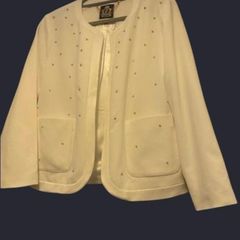Juicy Couture white jacket