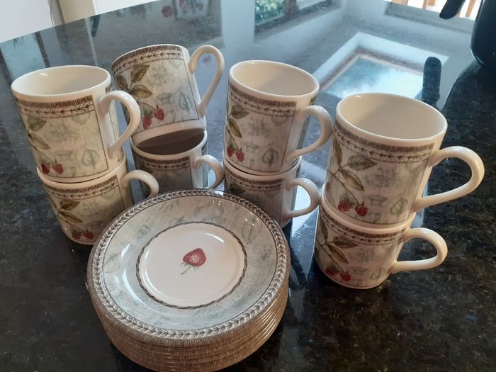 Set of Coffee cups and saucers