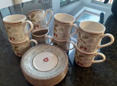 Set of Coffee cups and saucers
