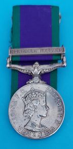 Northern Ireland Campaign Silver Medal