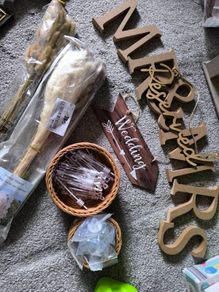 Selection of Wedding items