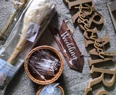 Selection of Wedding items
