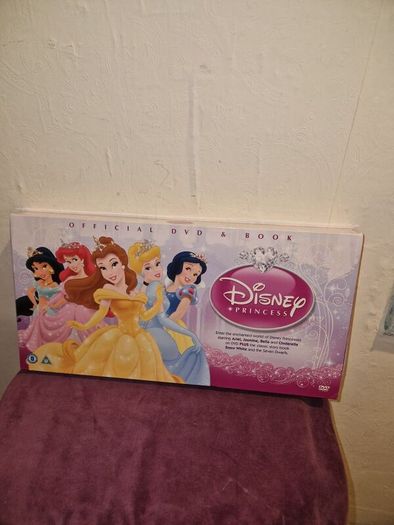 Brand new Disney Princess Official DVDs and Book