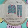 BNWT -  Age 12 - A Pair of Organic Cotton PJ's - Love Hearts Theme - Long Sleeve plus Cuff Pants - E Image 2