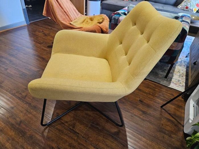 Armchair yellow