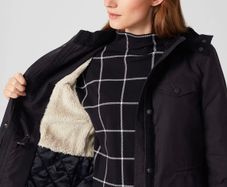 Hobbs Waxed Navy Coat
