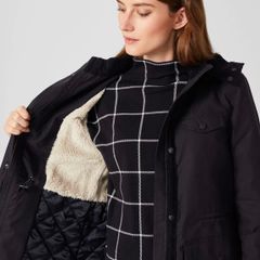 Hobbs Waxed Navy Coat