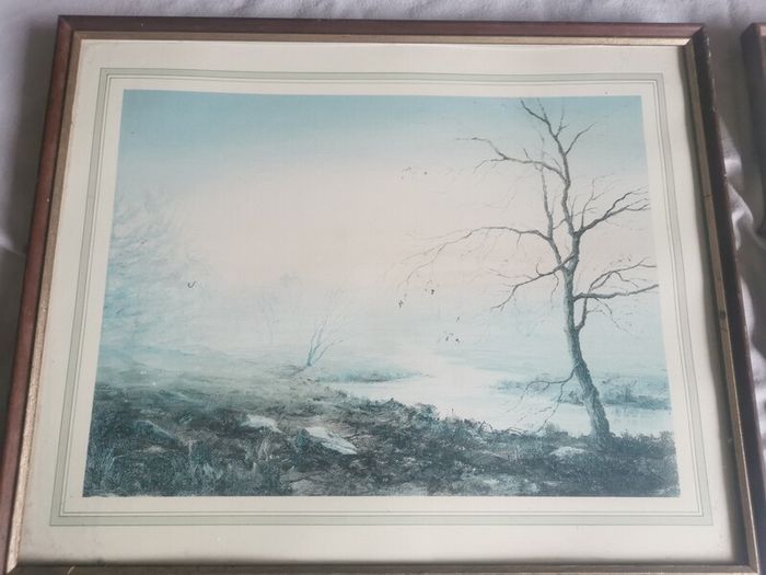 Eileen Meagher Prints Wicklow Scenes. Make an offer for Temple Street.