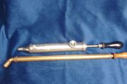 Pair of Vintage Brass &amp; Chrome Brass Sprayers  Romessol &amp; Mysto