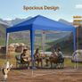 3x3m Pop Up Waterproof Gazebo Canopy Tent Image 4