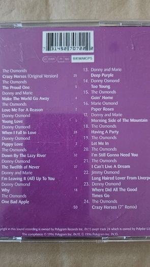Osmonds - The Very Best Of.