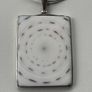 Sterling Silver Necklace with Large Shell Pendant Image 2