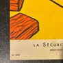 Original 1950's French Industrial Safety Poster Image 6