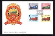 1998 Isle of Man 125th Anniversary of Isle of Man Railway Steam locomotives Commemorative Stamps First Day Cover (FDC)