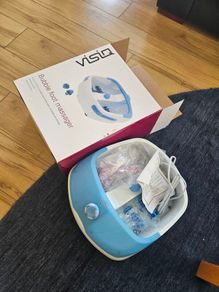 Bubble foot massager