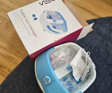 Bubble foot massager