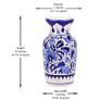 Handmade and Hand Painted Ceramic Flower Vase | Warehouse Clearance | Massive Discount | Bargain price Image 4