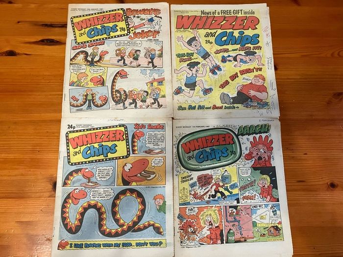 Comics: 'Whizzer and Chips'1987 (22 numbers)