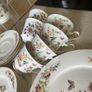 Arklow Pottery Ireland 21 Piece Teaset Bird of Paradise Image 4