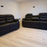 Brand New Marino Leather Recliner Couches With Drop Down Cupholders Instock Offering Free Delivery Image 3