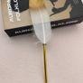 White & Gold Feather Pen - nice gift Image 2