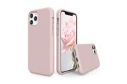 Liquid Silicone Case For iPhone 11 Pro Max Luxury Thin Soft Phone Cover New Pink Sand - FHT3IP11PMLK
