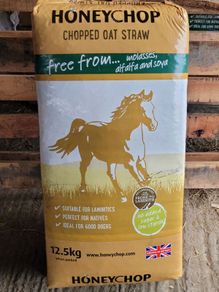 chopped oat straw 12.5kg