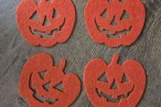 Pumpkin cutouts