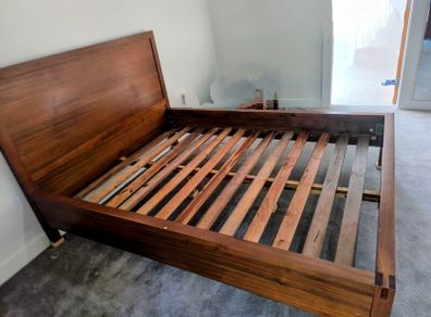 High Quality Wooden 5" King Bed Frame