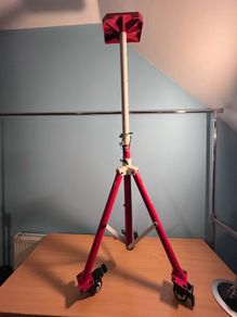 Painting & Decorating bucket with tripod on wheels