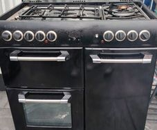 Gas hob oven range style