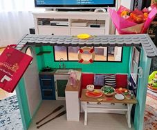 beach house for dolls American dolls