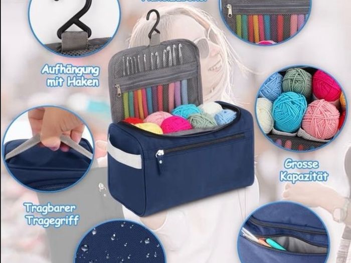 Brand New Coopay 73-Piece Crochet Set for Beginners with Yarn and Accessories