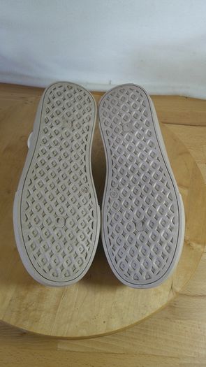 New Fashionsport White & Blue Platform Trainers Sneakers EU 40 / UK / Ire 6.5