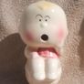 A vintage novelty money box in form of a young child sitting on a toilet (1930s to 1960s) Image 5