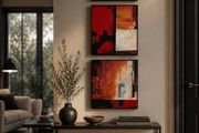 Set of 3 AustroGraphics "Solid Art"Textured