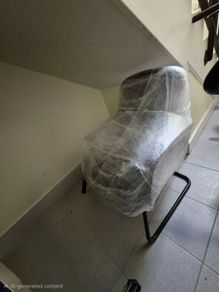 Comfortable cushioned seat
