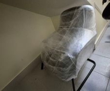 Comfortable cushioned seat