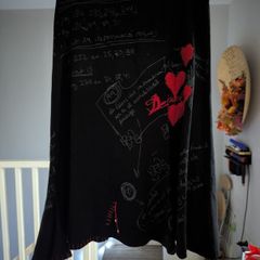 Desigual cotton sweetheart skirt