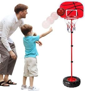 Kids Portable Basketball Stand with Ball