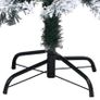 Artificial Christmas Tree with Flocked Snow Green 240 cm PVC Image 4