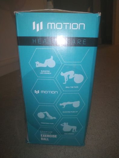 Motion Health Care Exercise Ball - New in box