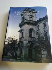 Irish architectural and decorative studies Vol. 3 2000