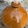 Antique Lincoln 2 Gallon Stoneware Flagon. Image 3