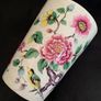 Vintage vanity set Old foley Chinese rose pattern Image 4